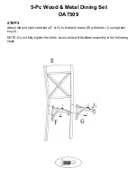 Предварительный просмотр 9 страницы Dorel DA7509 Assembly Instruction Manual