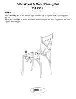 Предварительный просмотр 10 страницы Dorel DA7509 Assembly Instruction Manual