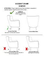 Предварительный просмотр 5 страницы Dorel DA8129 Manual