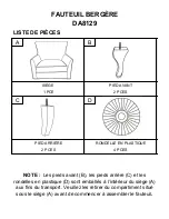 Предварительный просмотр 15 страницы Dorel DA8129 Manual