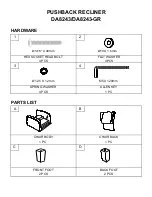 Предварительный просмотр 3 страницы Dorel DA8243 Instruction Manual