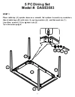 Предварительный просмотр 5 страницы Dorel DASE3583 Owner'S Manual