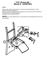 Предварительный просмотр 6 страницы Dorel DASE3583 Owner'S Manual