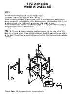 Предварительный просмотр 7 страницы Dorel DASE3583 Owner'S Manual