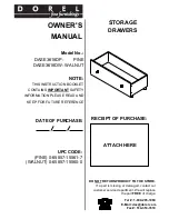 Dorel DASE3618DP Owner'S Manual предпросмотр