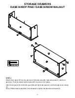 Preview for 6 page of Dorel DASE3618DP Owner'S Manual