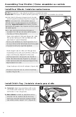 Preview for 6 page of Dorel Disney Baby Simple Fold TR375 Manual