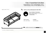 Предварительный просмотр 1 страницы Dorel Felix Chesterfield 2258979UK Manual