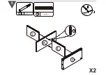 Предварительный просмотр 10 страницы Dorel Hobby Desk 9358196UK Assembly Instructions Manual