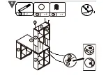 Предварительный просмотр 14 страницы Dorel Hobby Desk 9358196UK Assembly Instructions Manual