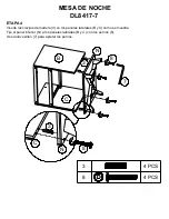 Preview for 22 page of Dorel NIGHTSTAND DL8417-7 Instruction Manual