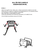 Предварительный просмотр 12 страницы Dorel Novogratz DA8244 Instruction Manual