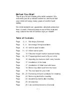 Preview for 2 page of Dorel OS 2010 Instruction Manual