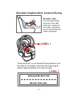 Preview for 14 page of Dorel OS 2010 Instruction Manual