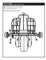 Предварительный просмотр 8 страницы Dorel PACIFICCYCLE Kid Trax KT1571AZ Owner'S Manual