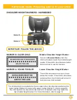 Preview for 11 page of Dorel PRIME AP GMBE2A 2013 Quick Start Installation Manual