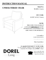 Dorel TG6898-C Instruction Manual предпросмотр