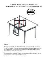 Предварительный просмотр 10 страницы Dorel WM 275E-CGL Instruction Booklet