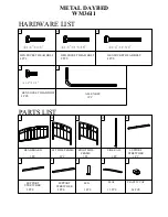 Предварительный просмотр 3 страницы Dorel WM3611 Instructions Manual