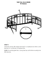 Предварительный просмотр 4 страницы Dorel WM3611 Instructions Manual