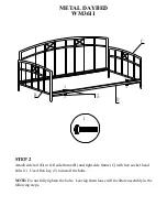 Предварительный просмотр 5 страницы Dorel WM3611 Instructions Manual