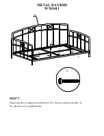 Предварительный просмотр 8 страницы Dorel WM3611 Instructions Manual