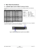 Preview for 8 page of Doremi AUD-D2A User Manual