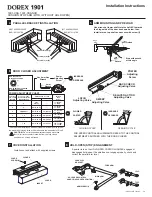 Preview for 2 page of Dorex 1901 Series Installation Instructions