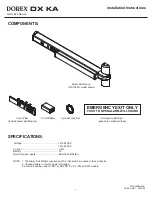 Preview for 1 page of Dorex DX KA Installation Instructions