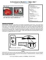 Preview for 1 page of Dorlen Water Alert SS-1 Instructions