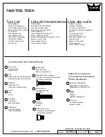 Dorma 7400 TDE Manual preview