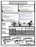 Preview for 6 page of Dorma 8616 PH Manual