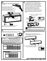 Предварительный просмотр 4 страницы Dorma 8916 AR STA Manual