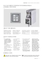 Preview for 3 page of Dorma COMFORTDRIVE HSW Original Operating Instruction Manual