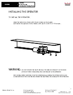 Preview for 7 page of Dorma ED700 Installation And Tune In Manual