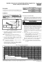 Preview for 1 page of Dorma EM 508 Series Installation Instructions