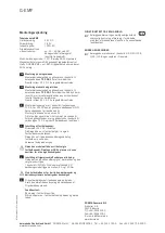 Preview for 10 page of Dorma G-EMF Mounting Instructions