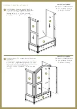 Preview for 3 page of Dorma JULIETTE WARDROBE Manual