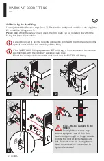 Предварительный просмотр 36 страницы Dorma MATRIX AIR Manual