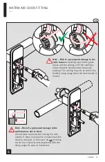 Предварительный просмотр 43 страницы Dorma MATRIX AIR Manual