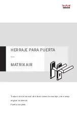 Предварительный просмотр 49 страницы Dorma MATRIX AIR Manual