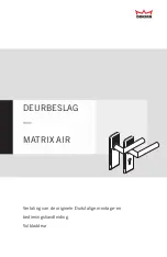 Preview for 121 page of Dorma MATRIX AIR Manual