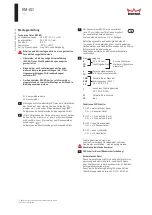 Preview for 1 page of Dorma RM-ED Fixing Instructions