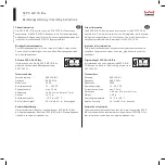 Dorma SVP-S AIR Operating Instructions preview