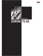 Preview for 1 page of Dorma TS 68 Manual