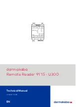 Dormakaba 91 15 LEGIC Technical Manual предпросмотр