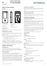 Dormakaba 9600-K6 MRD Quick Manual preview