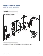 Preview for 13 page of Dormakaba Confidant RFID Kit 2 Installation Instructions Manual