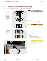 Предварительный просмотр 73 страницы Dormakaba ED50 Installation Instructions Manual