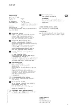 Preview for 9 page of Dormakaba G-EMF Series Mounting Instructions